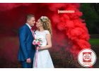 Изюминка свадебной фотосессии - цветной дым